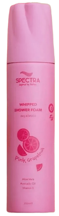 spectra shower foam pink