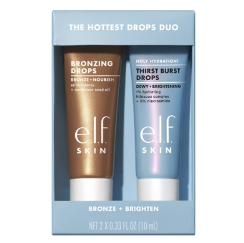 e.l.f. SKIN The Hottest Drops Duo - Bronzing Drops & Holy Hydration