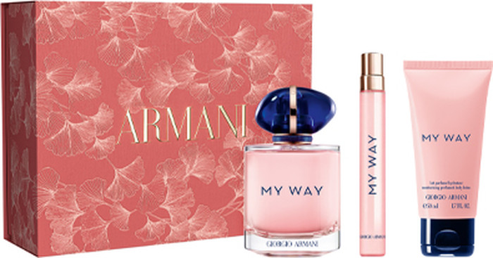 My Way EDP 90Ml + EDP 10Ml + Body Lotion 50Ml Gift Set For Women