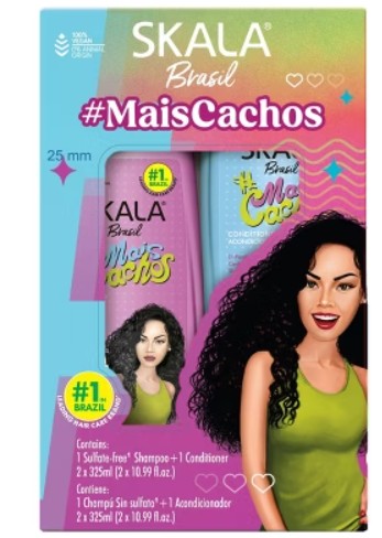 SKALA Mais Cachos Shampoo & Conditioner Kit