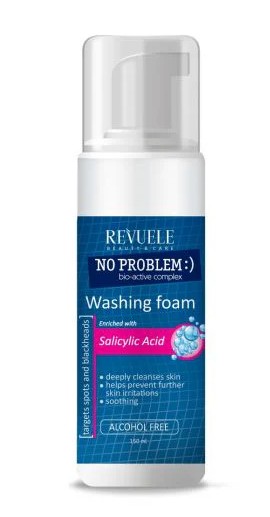 Revuele No Problem Anti Acne & Pimple Foaming Face Wash With Salicylic Acid - 150ml