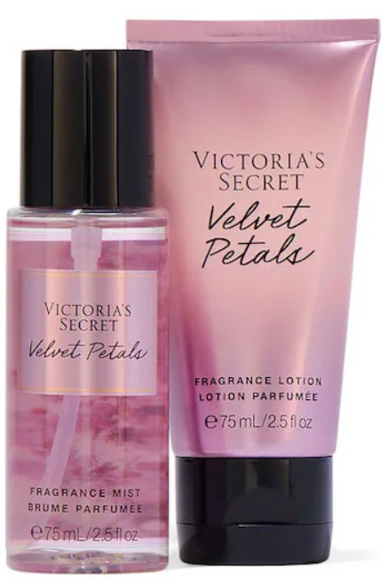 VICTORIA'S SECRET velvet petals set