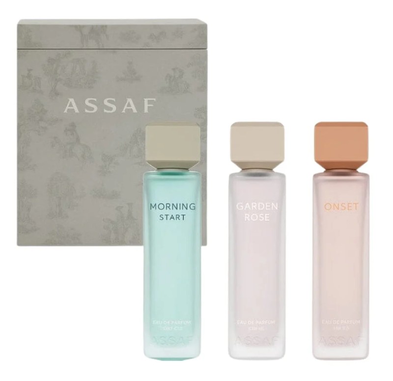 ASSAF MORNING COLLECTTION (EDP 3PCS*200ML)
