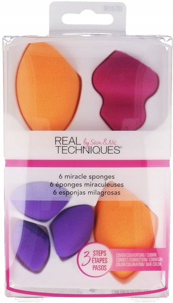 Real Techniques Premium Sponge Set 6 Pieces 1570