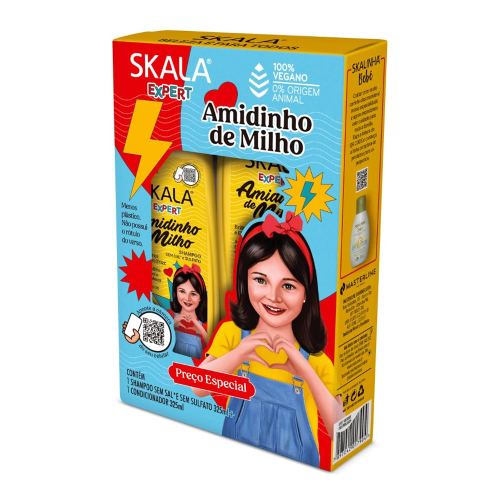 Skala Amidinho De Milho Kids Kit - 325ml
