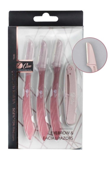 شفرات الوجه والحواجب T-care