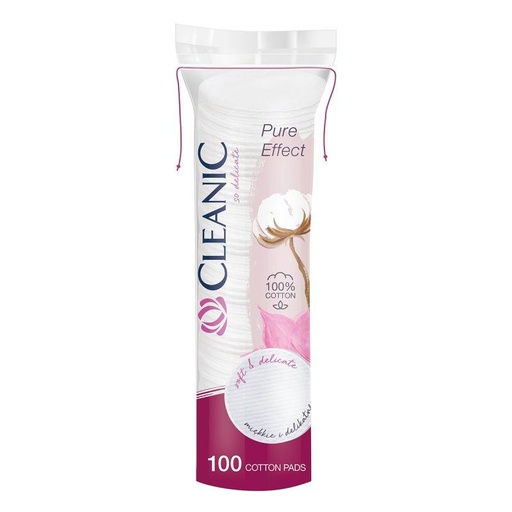 CLEANIC PURE EFFECT 100 COTTON PADS