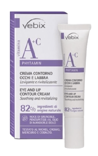 Vebix Phytamin A+C Crema Contorno Labbra Occhi 15 Ml