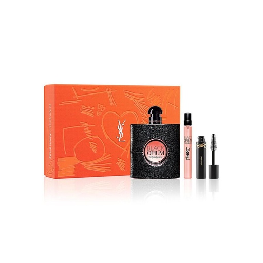 [9819] Ysl Black Opium Set Edp 90ml + Edp 10ml + Mascara 2ml