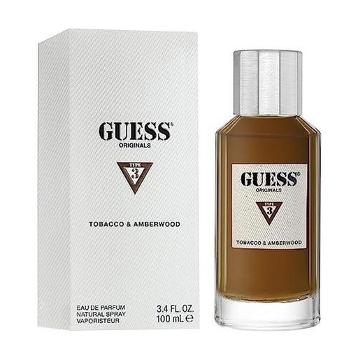[8345] Guess  Unisex Originals Type 3 Tobacco & Amberwood EDP 