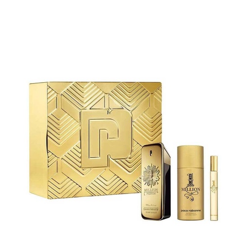 [3667] Paco Rabanne Men's 1 Million Parfum Gift Set