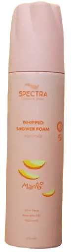 spectra shower foam mango