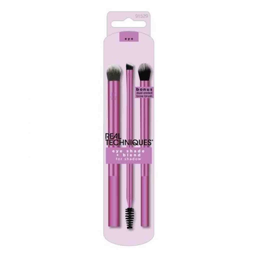 Real Techniques Eye Shade + Blend Makeup Brush Trio 91529
