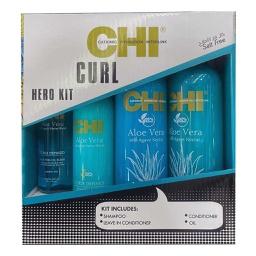 [6188] CHI Curl Hero Kit Chi Alovera kit Salt Free