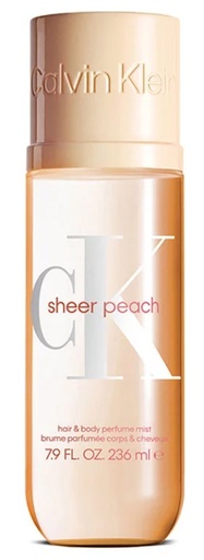 CALVIN KLEIN Sheer Peach Hair & Body Mist