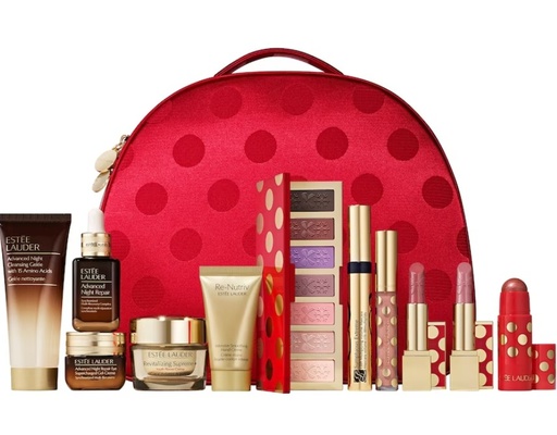 estee lauder includes 9 full size