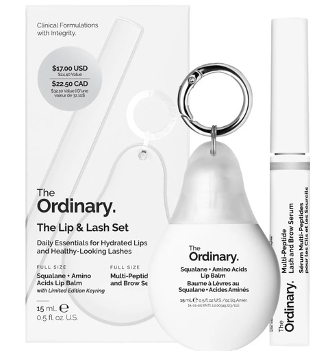 The Ordinary Lip & Lash Set