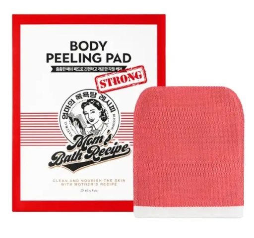 قفازات تقشير الجسم الحمراء - مومز باث Mom's Bath