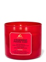Bath & Body Works Strawberry Pound  Candle