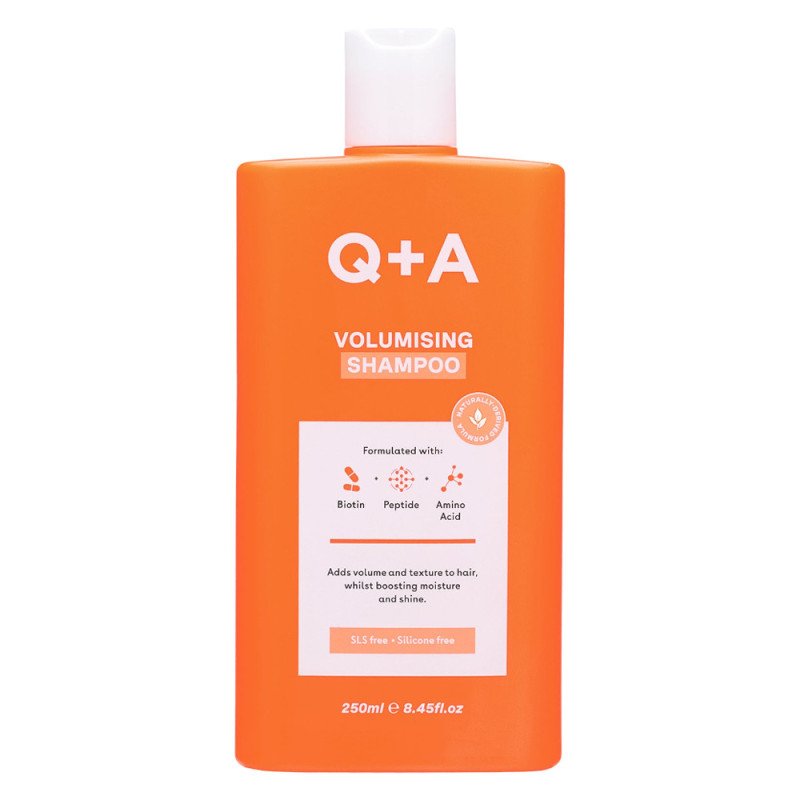 Q+A volumising shampoo250ml