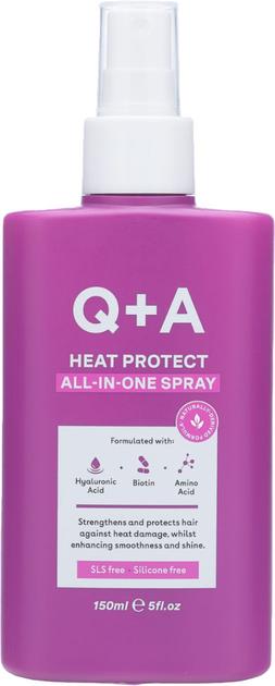 Q+A heat protect all in one spray