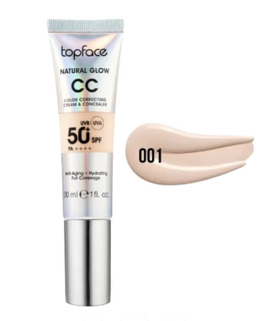 TOPFACE Natural glow CC cream 001 - 30ml
