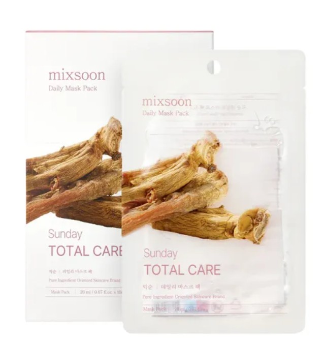 mixsoon daily mask pack panax ginseng