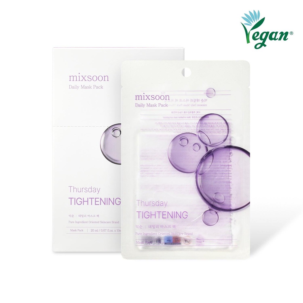 Mixsoon Daily Mask Thursday Tightening