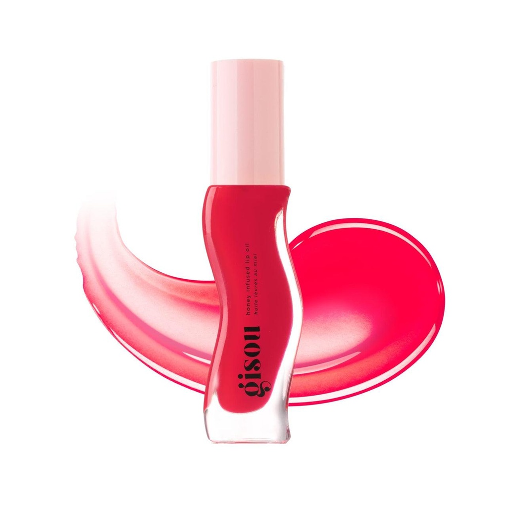 gisou lip oil strawberry