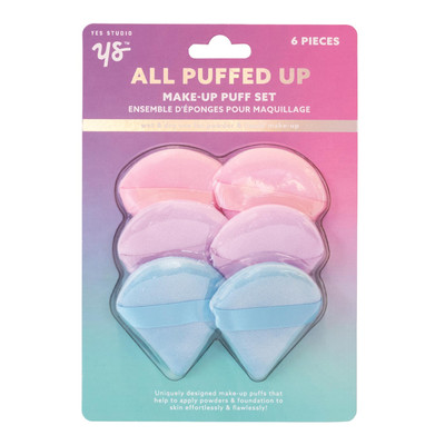Powder Puff Sponge Make Up Blender 6 pcs