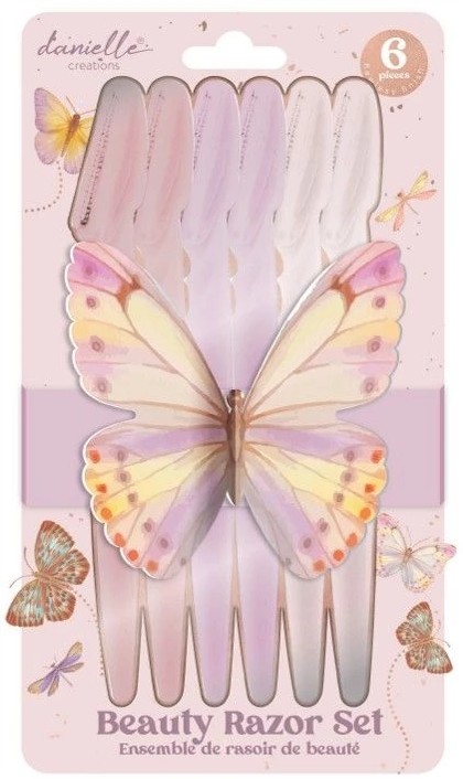 دانل طقم شفرات فراشات عدد 6