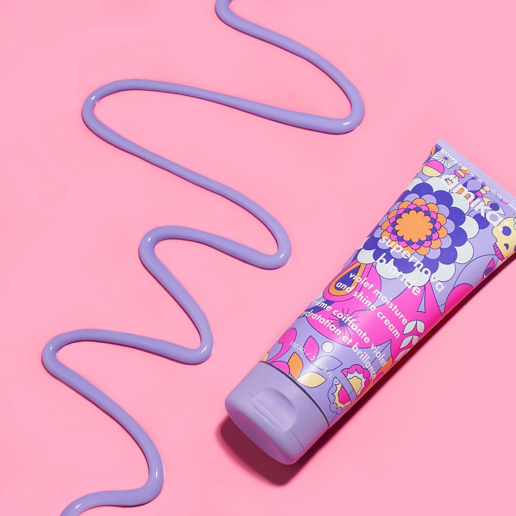 Amika - Supernova Blonde Violet Moisture and Shine Cream - 100 ml