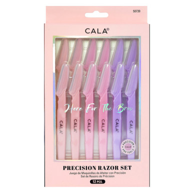 طقم شفرات وجه عدد 12 قطعة Cala