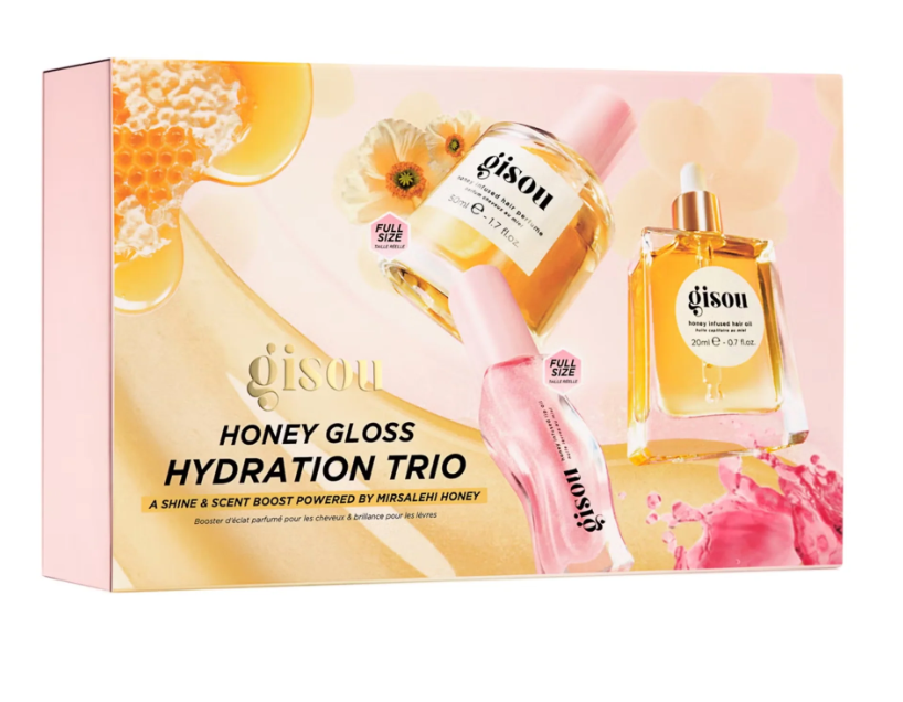 gisou honey gloss trio