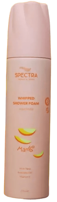 spectra shower foam mango