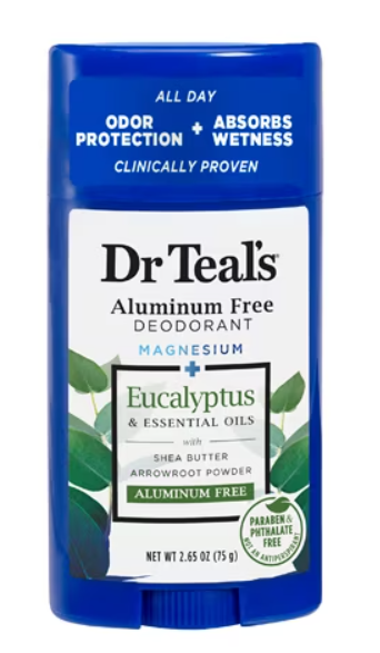 د تيلز مزيل العرق بالأوكالبتوس خالي من الألمنيوم 75 جم