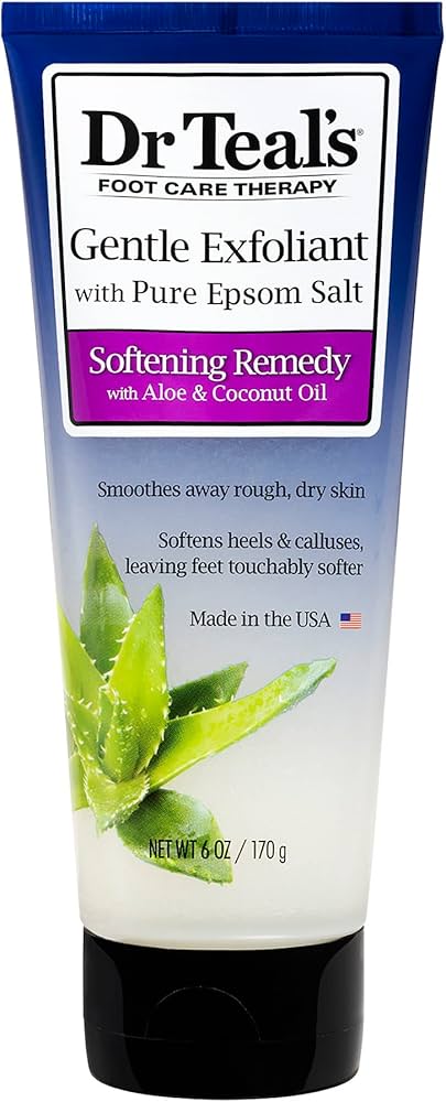 Dr. Teal's Gentle Exfoliant Foot Scrub With Epsom Salt 170gm