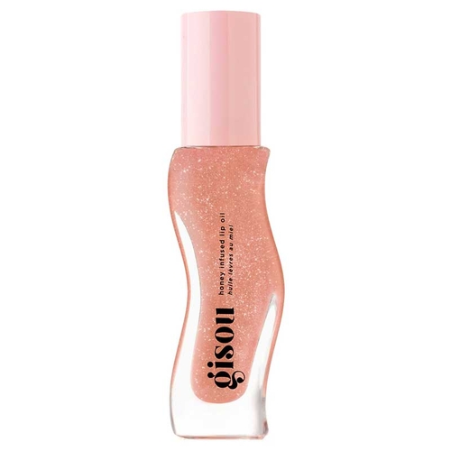 gisou lip oil bee llini peach