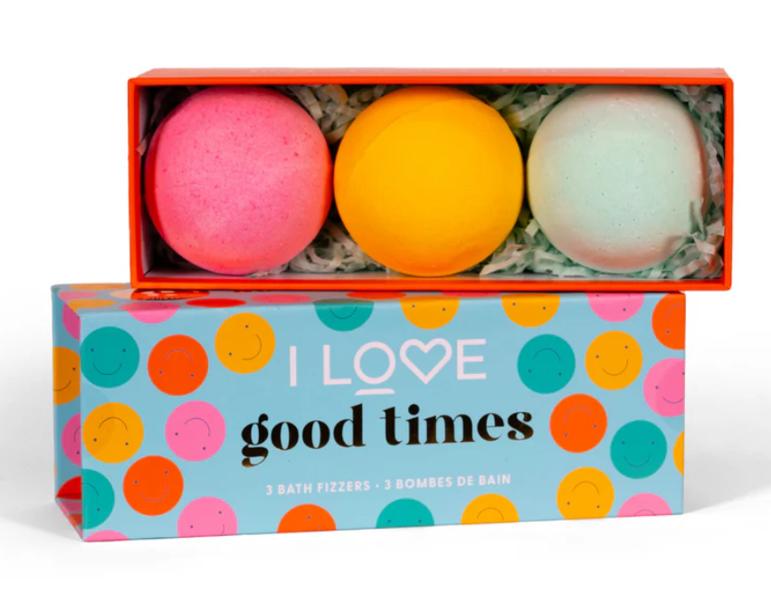 I LOVE A GOOD TIMES (3 BATH FIZZERS) KIT