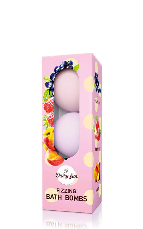 كرات استحمام فوارة ديليا دايري فن 3*100 جرام