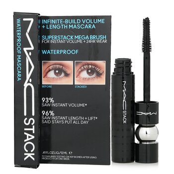 MAC macstack Waterproof Mascara 12m