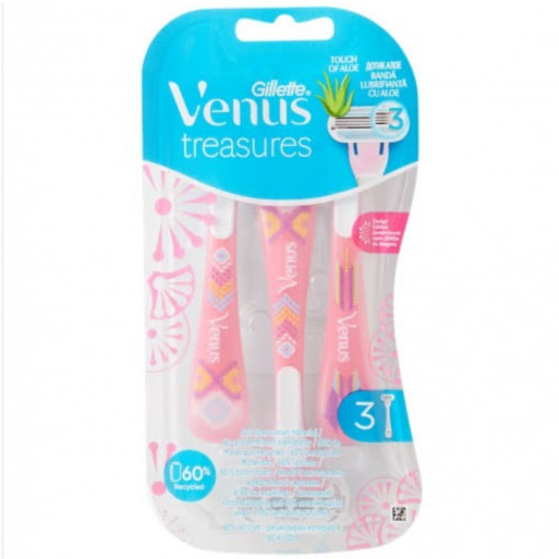Gillette Venus 3 Rasoir Rose