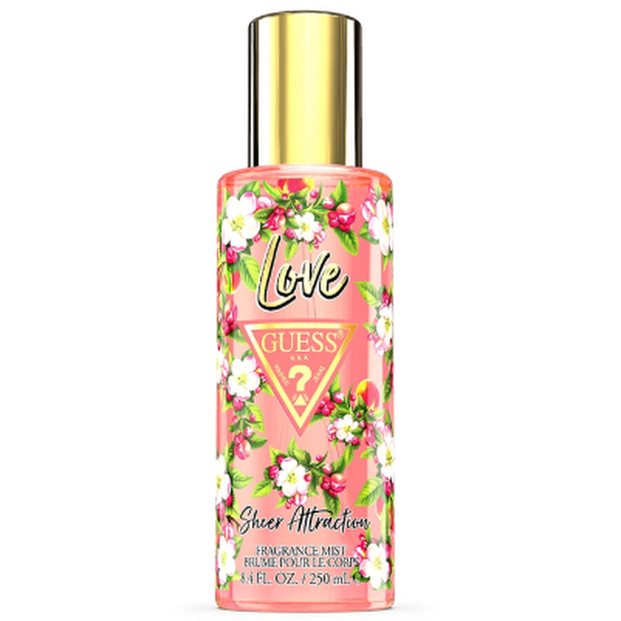 Guess  Ladies Love Sheer Attraction 8.5 oz Mist