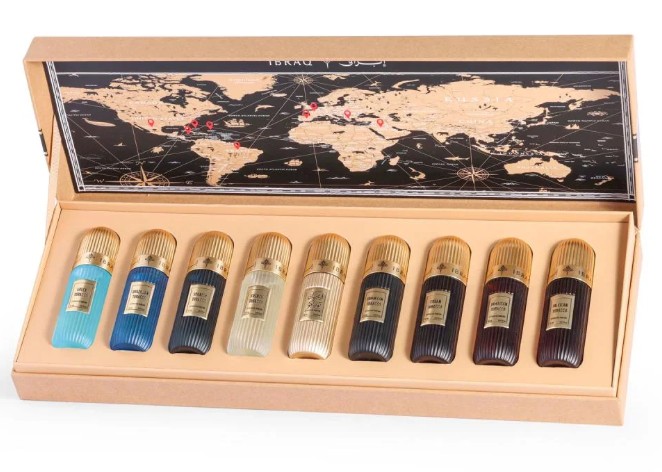 Ibrahim Al-Qurashi Set Tobacco - 9 × 1