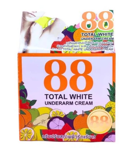 كريم S88 توتال وايت التايلندي للتفتيح تحت الإبط - 35 غرام