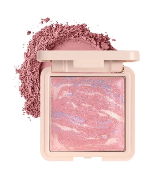 Note Marble Baked Blusher Pink Aura 03