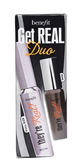benefit Get Real Duo - Full-size & mini lengthening mascaras