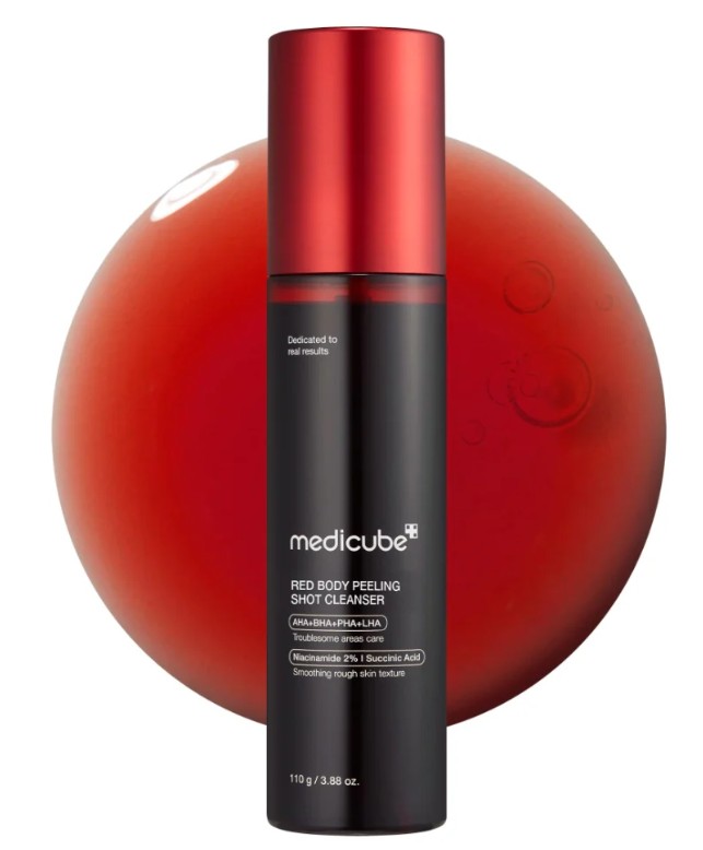 MEDICUBE Red Acne Body Peeling Shot 110g