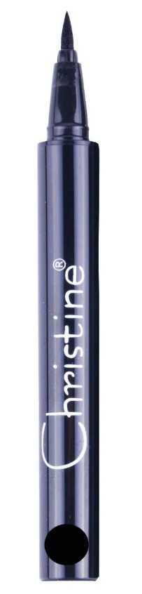 christine lasting eyeliner 01 Black