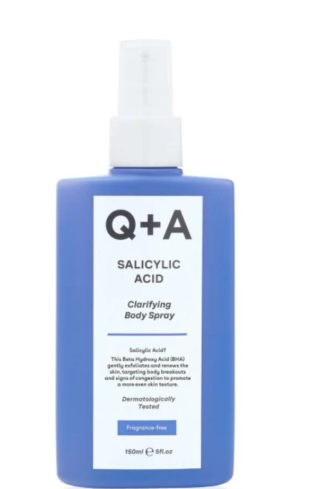 Q+A Salicylic Acid Clarifying Body Spray 150 ml